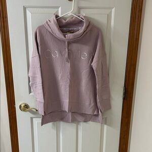 Calvin Klein Mauve cowl neck